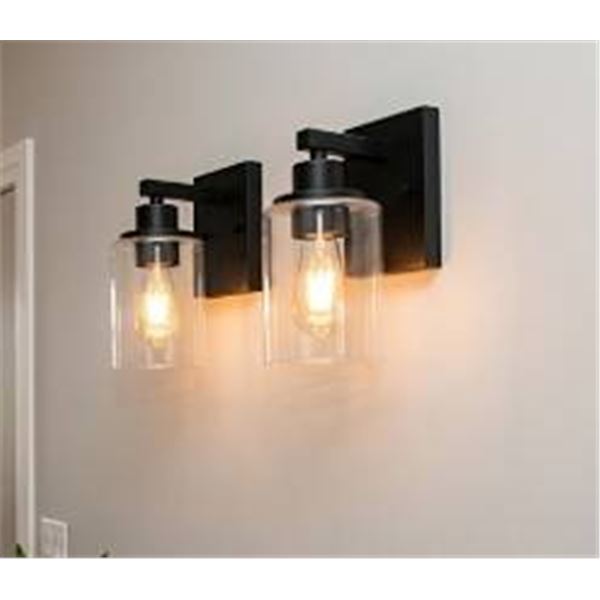 Globe Rechargeable Wall Sconces, 2 Pack