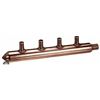 Image 1 : 4 Branch Closed End Copper Manifold