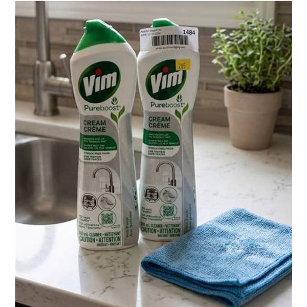 Vim Pureboost Cream Cleaner 8 x 500ml