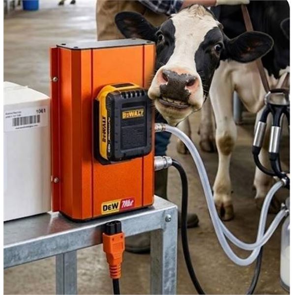Ultimate EZ Milker Power Pack - COMPATIBLE WITH DEWALT BATTERIES