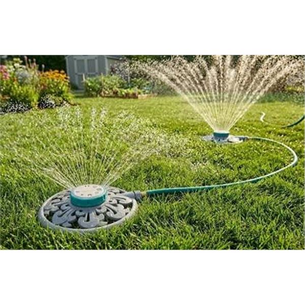 2 Gilmour Heavy Duty Sprinklers
