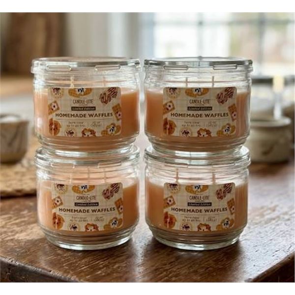 Candle-lite Homemade Waffles Candle 4x10oz