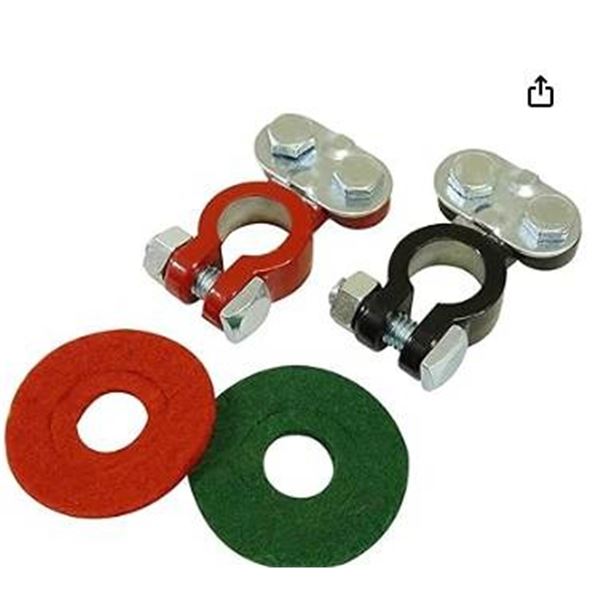Schumacher Coated Top Terminals Set x3