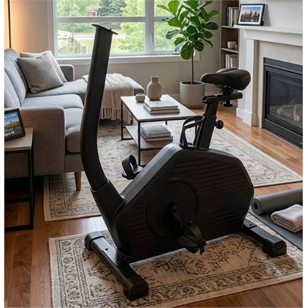Stationary Exercise Bike Black