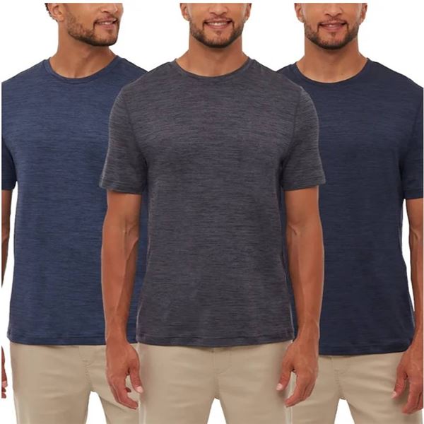 Bench Men's Active T-Shirts 3-Pack L/G
