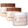 Image 1 : Dove Body Scrub 3 Pack 425g Each