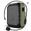 Image 1 : SHIDU M800UHF Voice Amplifier, Green