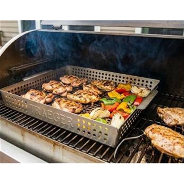 Traeger Stainless Grill Basket 15.75 x 11.5