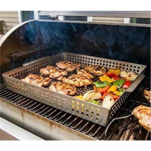 Traeger Stainless Grill Basket 15.75" x 11.5"