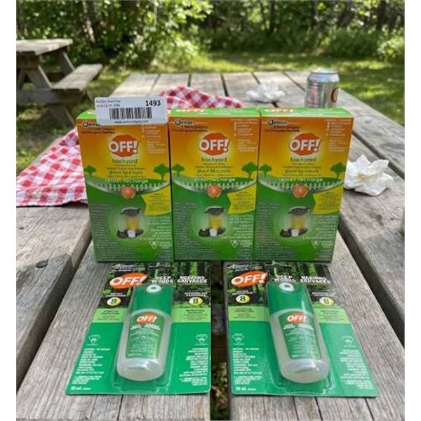 OFF! Mosquito Repellent Lot