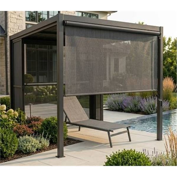 Coolaroo Outdoor Roller Shade 120x96 in