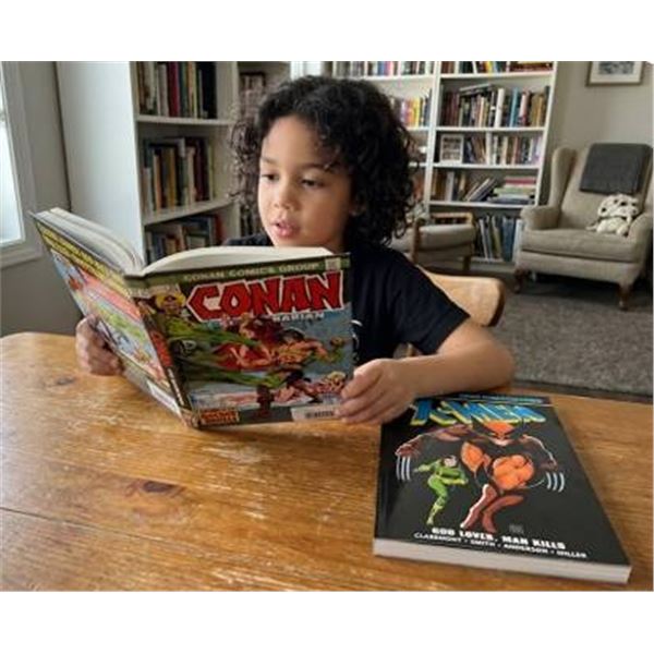 X-Men and Conan the Barbarian Comic Books