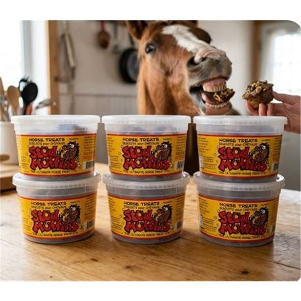 Stud Muffins Horse Treats Lot of 6