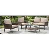 Image 1 : Fresno 4 Piece Conversation Set **Style and Color May Vary**