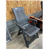 Image 3 : Black Folding Outdoor Chair Set