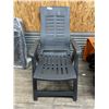 Image 4 : Black Folding Outdoor Chair Set