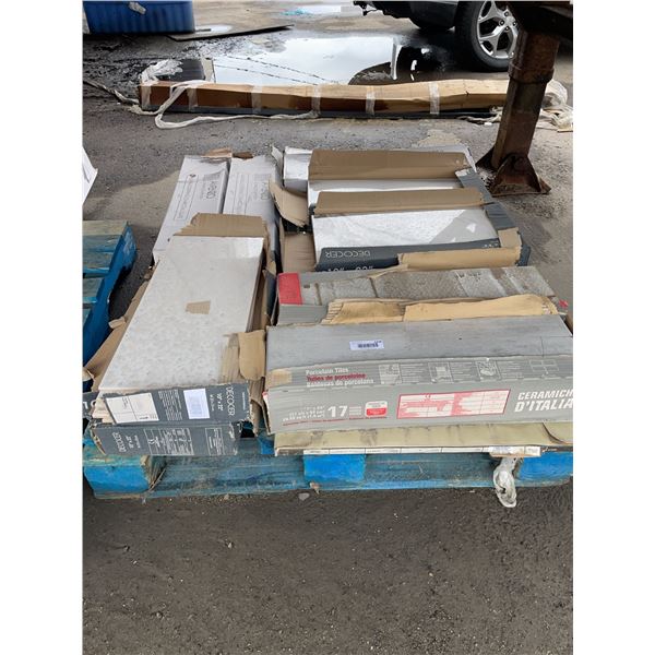 Pallet Lot of Assorted Tiles