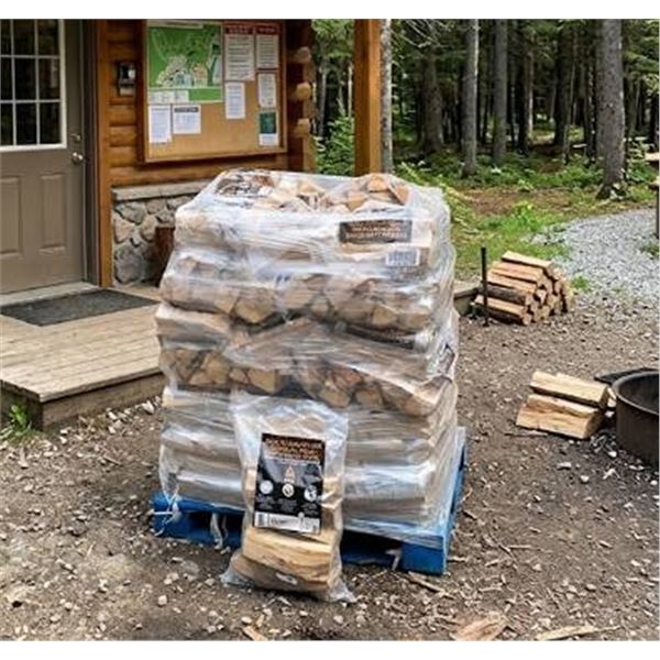 Kiln-Dried Firewood Pallet, BFS, Heat-Treated