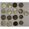 Image 2 : ROMAN REPUBLIC: LOT of 17 AR denarii