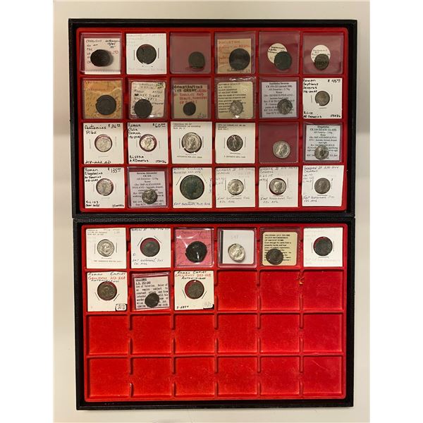 ROMAN EMPIRE: LOT of 33 coins