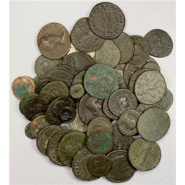 ROMAN EMPIRE: LOT of 67 coins