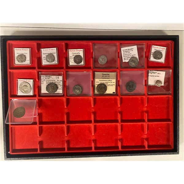 ROMAN EMPIRE: LOT of 13 coins
