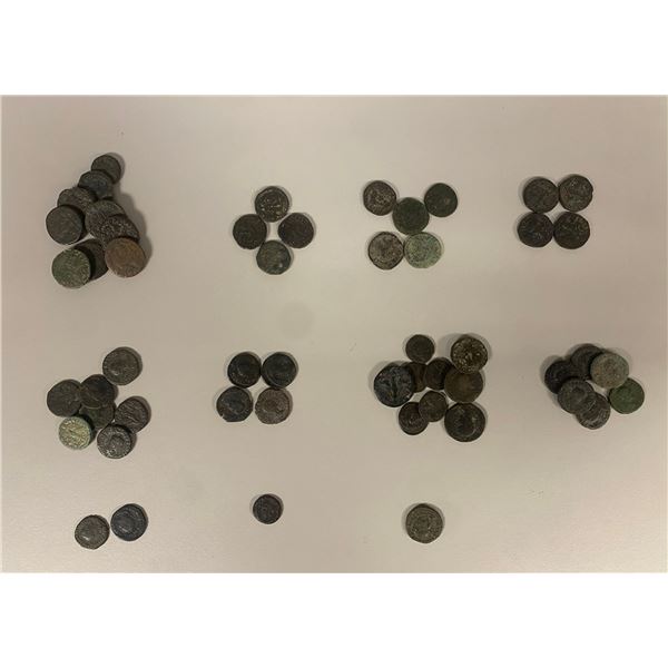 ROMAN PROVINCIAL, MOESIA: Viminacium, LOT of 52 coins