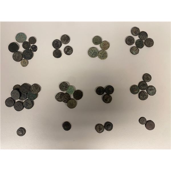 ROMAN PROVINCIAL, MOESIA: Viminacium, LOT of 51 coins