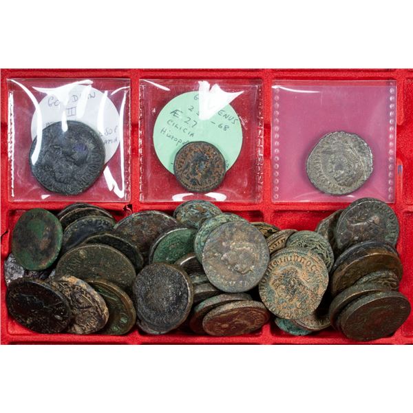 ROMAN PROVINCIAL: LOT of 46 coins