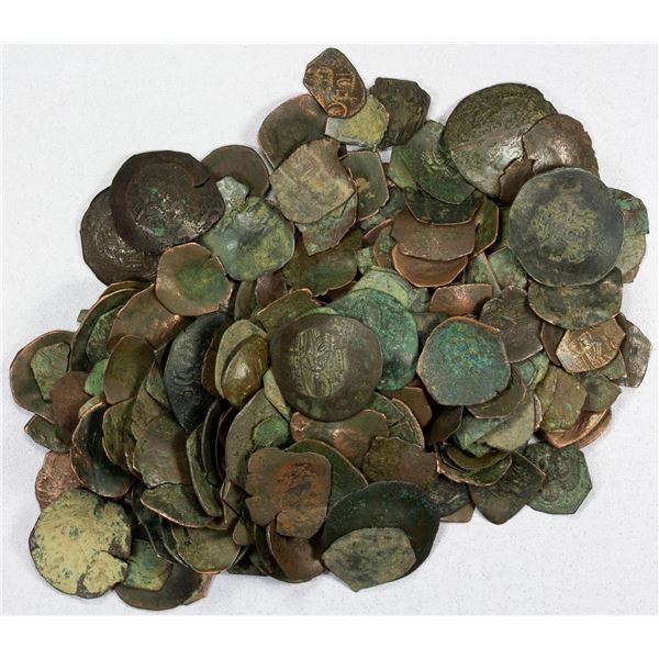BYZANTINE EMPIRE: LOT of 247 trachies