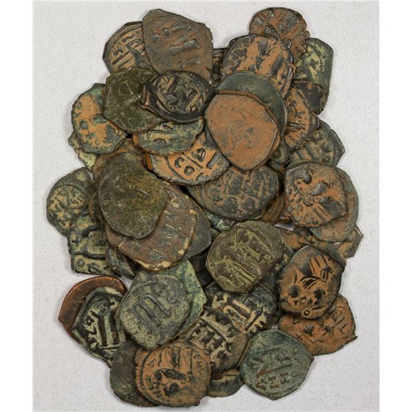 BYZANTINE EMPIRE: LOT of 50 bronzes