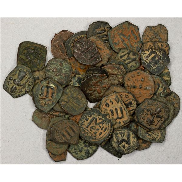 BYZANTINE EMPIRE: LOT of 50 bronzes