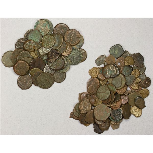 ANCIENT JUDAEA: LOT of 118 coins