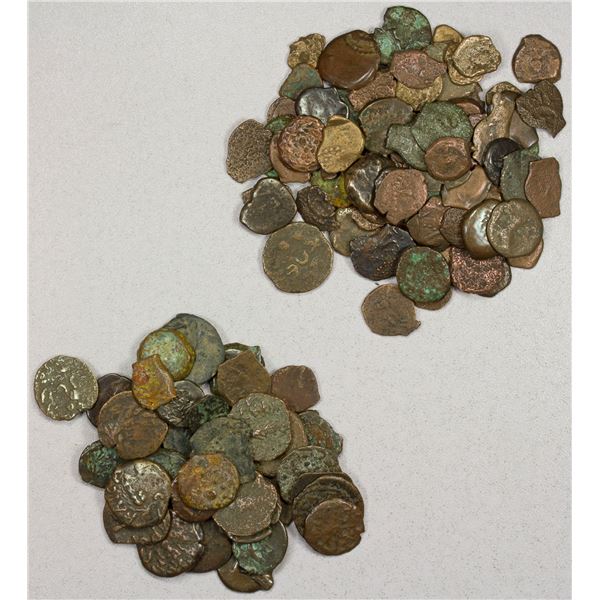 ANCIENT JUDAEA: LOT of 118 coins