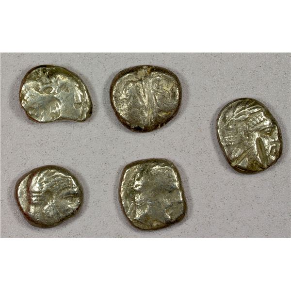 PHOENICIA: Arados, LOT of 5 AR shekels