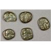 Image 1 : PHOENICIA: Arados, LOT of 5 AR shekels