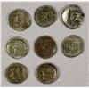 Image 2 : ANCIENT PERSIA: PARTHIAN KINGDOM: LOT of 9 AR drachms