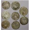 Image 1 : ANCIENT CENTRAL ASIA: WESTERN TURKS: Sandan Vakhu Deva, early 8th century, LOT of 8 silver drachms