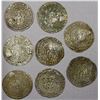 Image 2 : ANCIENT CENTRAL ASIA: WESTERN TURKS: Sandan Vakhu Deva, early 8th century, LOT of 8 silver drachms