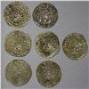 Image 1 : ANCIENT CENTRAL ASIA: WESTERN TURKS: Sandan Vakhu Deva, early 8th century, LOT of 7 silver drachms