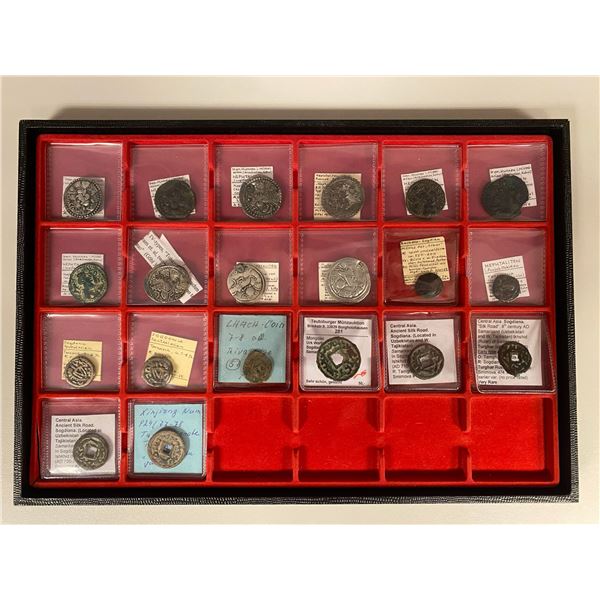 ANCIENT CENTRAL ASIA: LOT of 20 coins