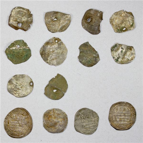 EARLY ISLAMIC: IDRISID: LOT of 4 identified silver coins