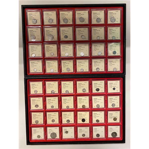 EARLY ISLAMIC: OTTOMAN EMPIRE: LOT of 153 coins