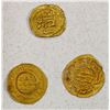 Image 2 : EARLY ISLAMIC: SAFFARID: Khalaf b. Ahmad, LOT of 3 fractional gold dianrs