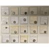 Image 1 : EARLY ISLAMIC: GIRAY KHANS (CRIMEA): LOT of 15 beshliks and 4 akçes, in flips