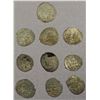 Image 1 : EARLY ISLAMIC: ERETNIDS: LOT of 10 silver akçes