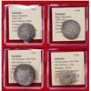 Image 1 : EARLY ISLAMIC: SARBADAR: LOT of 4 silver coins