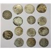 Image 1 : EARLY ISLAMIC: TIMURID: Timur, 1370-1405, LOT of 14 silver tankas