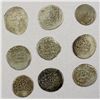 Image 1 : EARLY ISLAMIC: TIMURID: LOT of 9 silver tankas