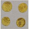 Image 1 : EARLY ISLAMIC: SAFAVID: Tahmasp I, 1524-1576, LOT of 4 small gold coins